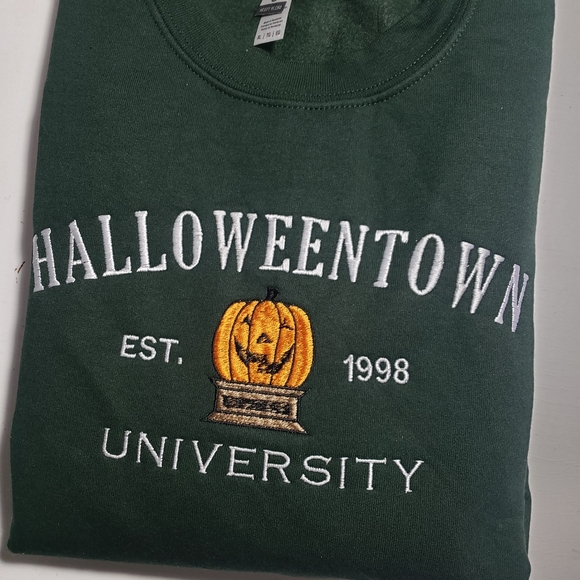 (not for sale) Halloweentown Embroidered Sweatshirt - Picture 1 of 6